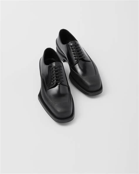 prada brown derby brogues|Prada Derby Shoes for Men .